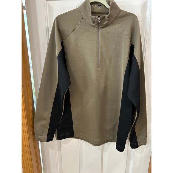 NIKE GOLF TIGER WOODS COLLECTION FIT DRY. 1/4 ZIP PULLOVER - Picture 2 of 8